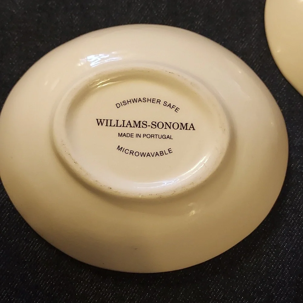 William Sonoma Dipping Bowls Tuscan Theme set of 2